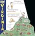 State Shapes : Virginia