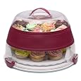 Progressive International Collapsible Cupcake and Cake Carrier