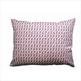 Hand Printed Canvas Bird's Feet Pillow Size: 22