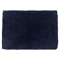 Modern Home Bath Rug- Work Blue 21x34"