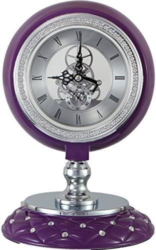 Jiahuafang Mechanism European Style Antique Retro Vintage-Inspired Wrought Iron Craft Table Clock Home Decor