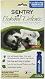 Sentry 4 Count Natural Defense Flea and Tick Squeeze-On for Dogs Under 15-Pound