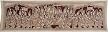 Wall Painting Kalamkari Art Pen Drawings on Cloth 81 x 23 inches