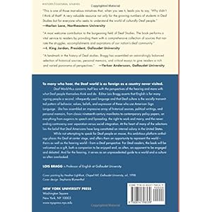 Deaf World: A Historical Reader and Primary Sourcebook