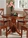 Home Styles Round Pedestal Dining Table - Cottage Oak 88-5179-30