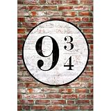 Platform 9 3/4 King's Cross Poster Print - 11x17
