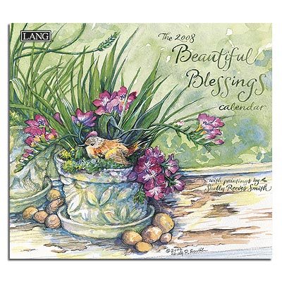 Beautiful Blessings by Shelly Reeves Smith 2008 Lang Wall Calendar