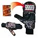 Heat Factory Gloves with Pop-Top Mittens, with Hand Heat Warmer Pockets, X-Large