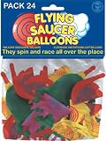 Flying Saucer Balloons Bulk Pk24