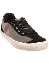 Shoes: DALE JR. Mens Flat Out (Black/Racing Red 13.0 M) - Revo Inc