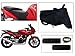 Vheelocityin Combo of 72636 Black Motorcycle Body and Seat Cover with Free Acupressure Grip for Bajaj Pulsar 220 RS.599.00