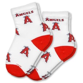 Click here to buy MLB Los Angeles Angels Kid's Infant Socks (2 Pack).