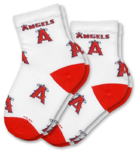 MLB Los Angeles Angels Kid's Infant Socks (2 Pack)