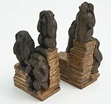 Bey Berk Hear, See, Speek No Evil Monkey Bookends