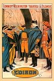 Art Poster, Comment Washington Traversa le Delaware - 18.75 x 27.5