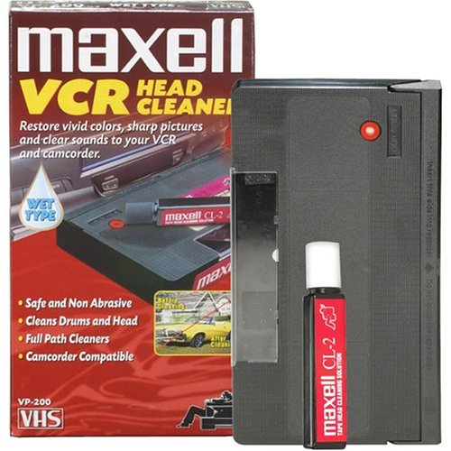 Maxell VP-200 VHS Wet Cleaner