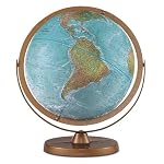 Atlantis 12 Raised Relief Desk Globe