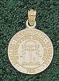 Anderson Jewelry Georgia Bulldogs Seal 5/8 Gold Charm