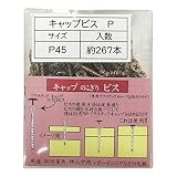 ダンドリ Pキャップビス(PPボックス) P45 サイズ (d×L)4.7×45㎜