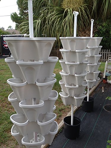 Mr. Stacky 5 Tiered Vertical Gardening Planter, Indoor & Outdoor Home