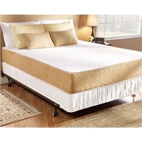 11 Full Riviera Mattress with Foundation and Frame