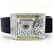 $100 Bill Wad of Cash Secret Stash Iced Out Silver Hip Hop Belt Buckle