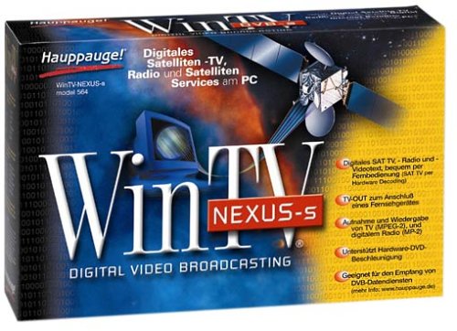 Hauppauge WinTV Nexus-S digitale Sateliten-TV-Karte