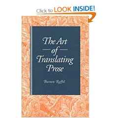 The Art of Translating Prose
