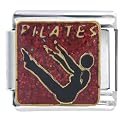 Pilates Sports Italian Charm Bracelet