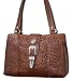 American West Large 3 compartment shopper Handbag
