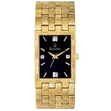 Bulova Men's Diamond Accent Gold-Tone Steel Watch #97F53