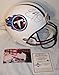 Eddie George Autographed/Hand Signed Tennessee Titans Full Size Replica Football Helmet