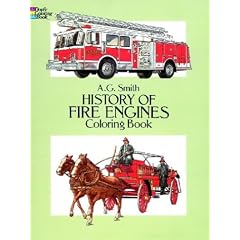 History of Fire Engines Coloring Book (Cars & Trucks)