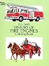 History of Fire Engines Coloring Book (Cars & Trucks)