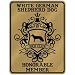 New  White German Shepherd Dog Fan Club - Honorable Member - Pets  Parking Sign Dog
