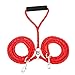 ColorPet Double Red Dog Leash For Two Dogs