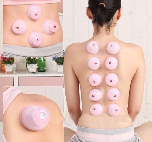 Self Adhesive Anti Cellulite Vacuum Silicone Cup for Massage Therapy Pack of 10