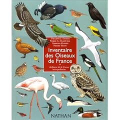 Inventaire des oiseaux de france