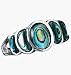 : AVON STERLING SILVER ABALONE B RING SIZE 8