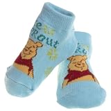 Winnie The Pooh - Little Sprout Blue Baby Socks