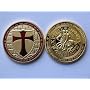 Goldm�nze Tempelritter Gold 999 verg. von skh