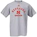 Adidas Nebraska Cornhuskers Ash Practice T-shirt