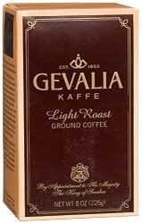 Gevalia Light Roast Ground Coffee, 8-Ounce Packages (Pack of 3)
