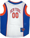 NBA Pet Mesh Tank Top, Medium, New York Knicks