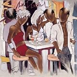 Le Rendez-Vous by Pierre Farel. Art Print Poster FRAME IT.. 19.75 inches width by 19.75 inches height. Highest Quality Art Poster Print
