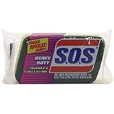 S.O.S Heavy Duty Thick Scrubber Sponge 1 sponge