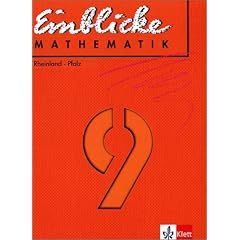 Einblicke Mathematik - Euro-Ausgabe: Einblicke Mathematik, Ausgabe Rheinland-Pfalz, EURO, 9. Schuljahr (Gebundene Ausgabe)
