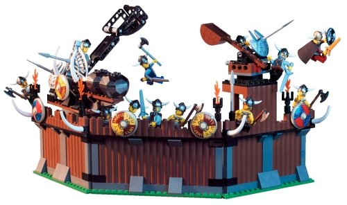 LEGO Vikings 7019: Viking Fortress against the Fafnir Dragon