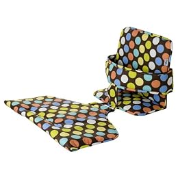 NoJo Secure-Me Travel Seat - Brown Dot : Target