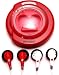 Koss Sportbuds Stereo Earphones 2-Pack with Wind Up Storage Case - University of Wisconsin Logo